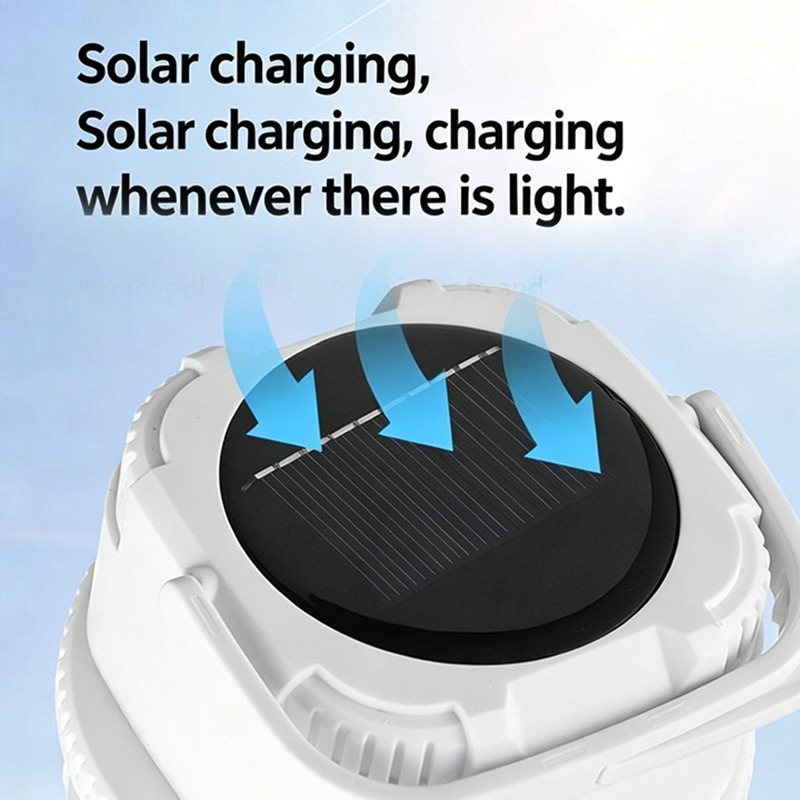 Lampada solare da campeggio pe - Solar Emergency Charger recensione e prezzo