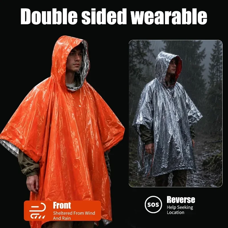 Poncho impermeabile e termico  - Emergency Poncho Rain recensione e prezzo